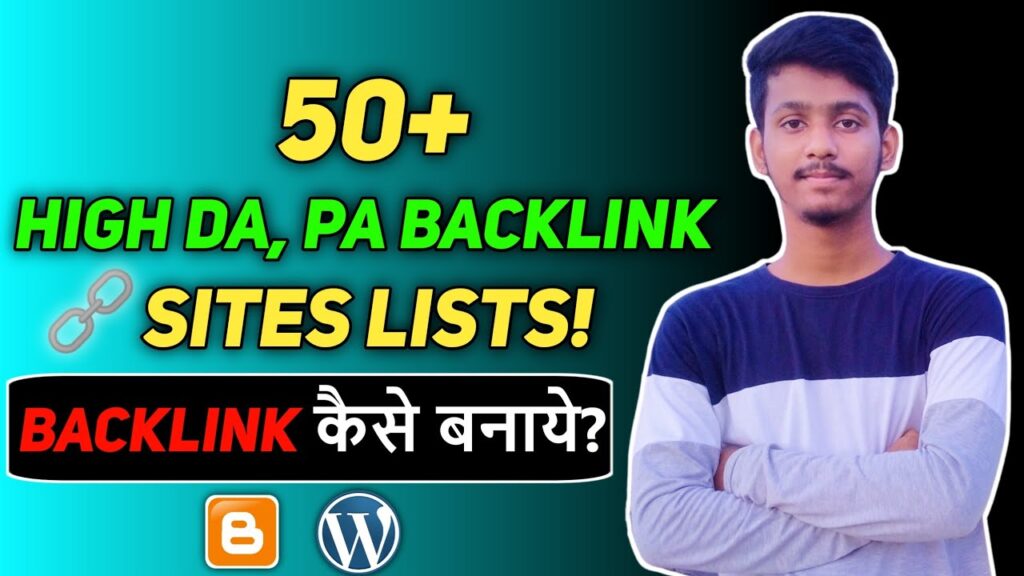 50+ High DA, PA Backlink create sites lists || Backlinks site lists