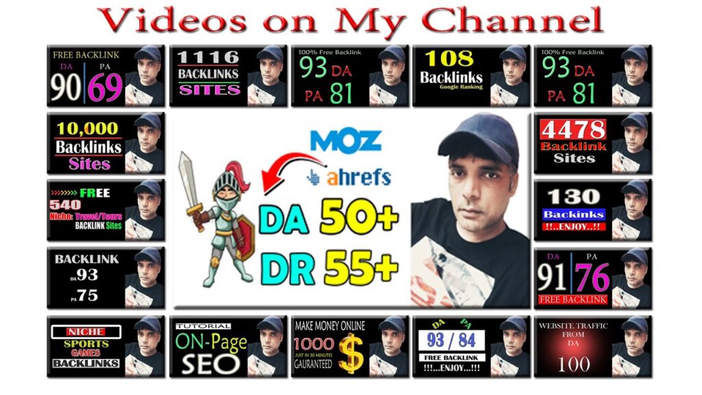 BACKLINKS, SEO, FREE SITES, GOOGLE RANKING, FREE WEBSITE TRAFFIC BY SHAZ VLOG