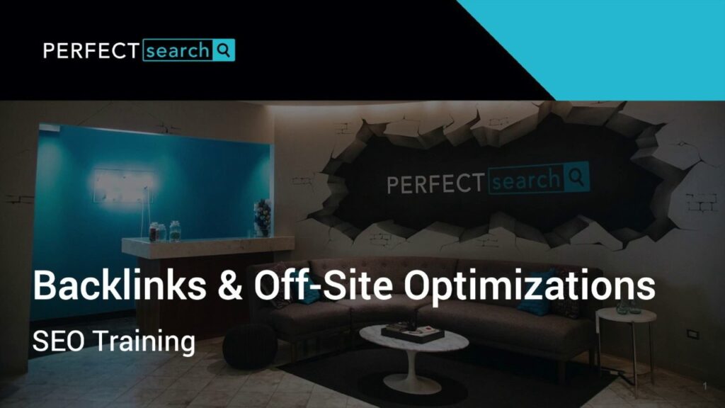 Backlinks & Off-Site SEO Optimizations