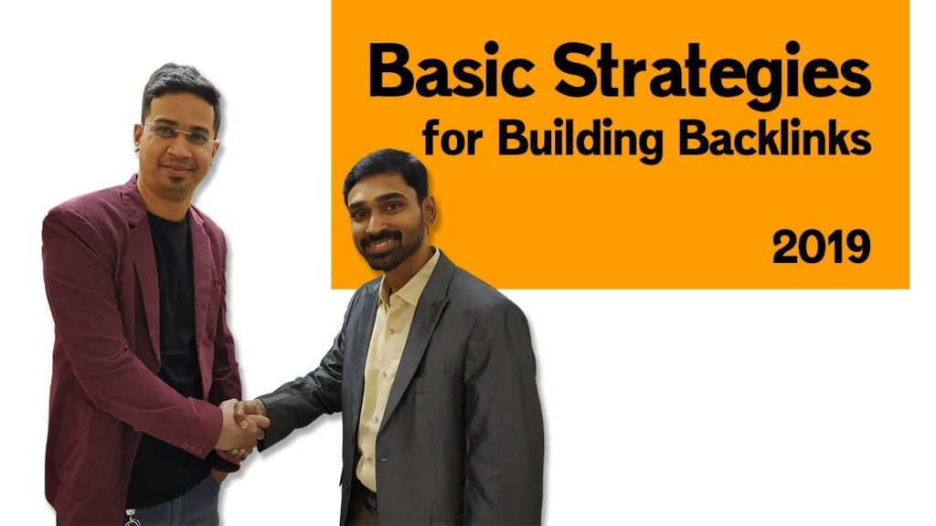 Basic strategies for Building Backlinks