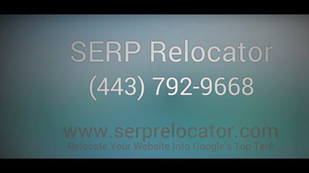 Brooklyn Park Seo by SERPRelocator (443) 792-9668 Local SEO Services