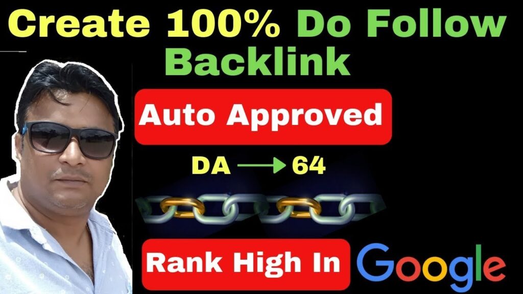 Create 100% do follow Backlinks Instant approved website [in Hindi]
