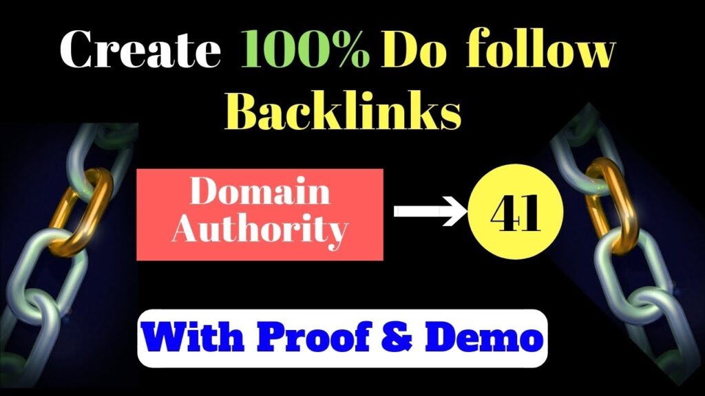 Create 100% do follow backlink  with proof and Demo in Hindi