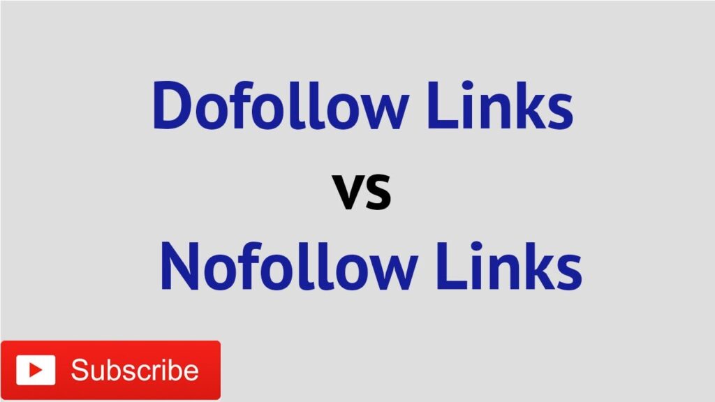 Dofollow and Nofollow Links in SEO | What is Dofollow & Nofollow Backlinks in Off Page SEO ?