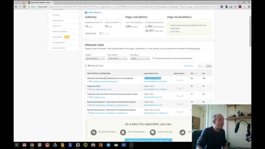Finding Competitors Backlinks Using Open Site Explorer