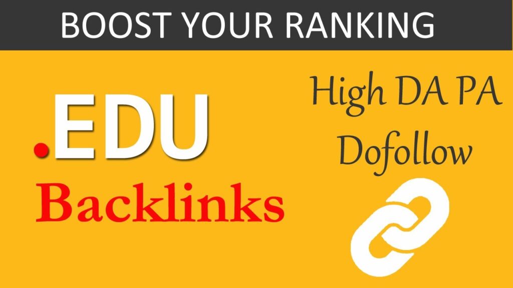 Free EDU backlinks: Get High DA PA Dofollow .EDU Backlinks for your website (instant approval)