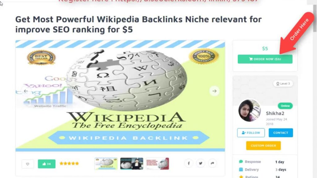 Get Most Powerful Wikipedia Backlinks Niche relevant for improve SEO ranking On