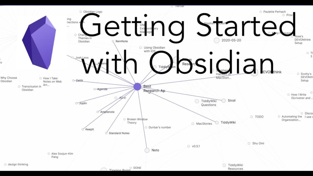 Getting Started with Networked Thought in Obsidian