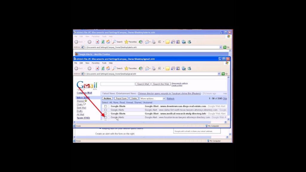 Houston attorneys - Google Alert Service