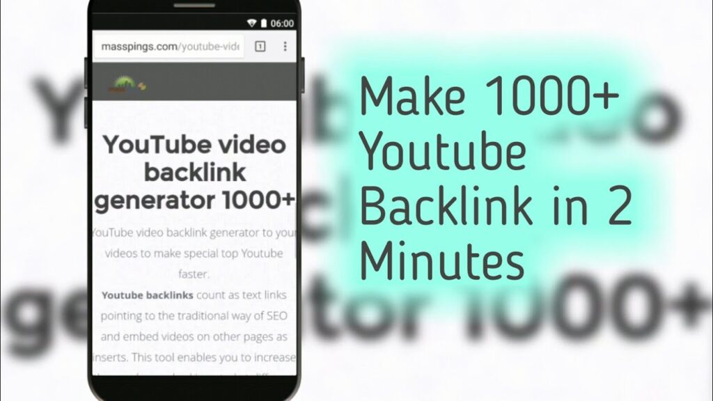 How To Create 1000 Youtube Video  Backlinks in 2 Minute