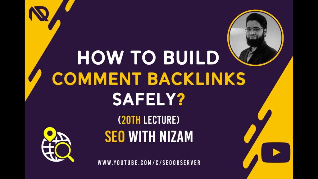 How to Build Comments Backlinks Safely? (Lecture 20) Urdu/Hindi