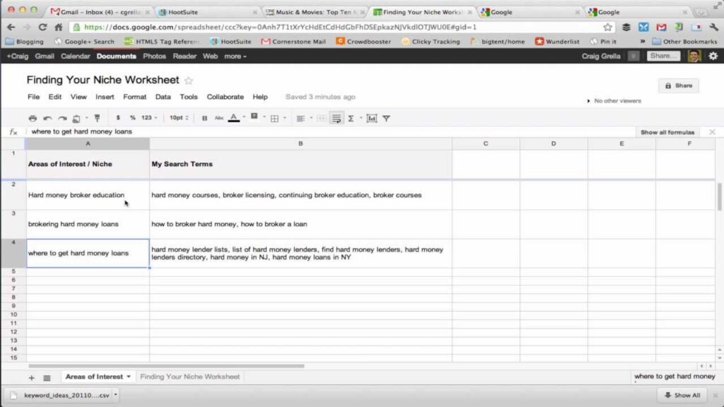 How to Find Your Blog Niche Tutorial