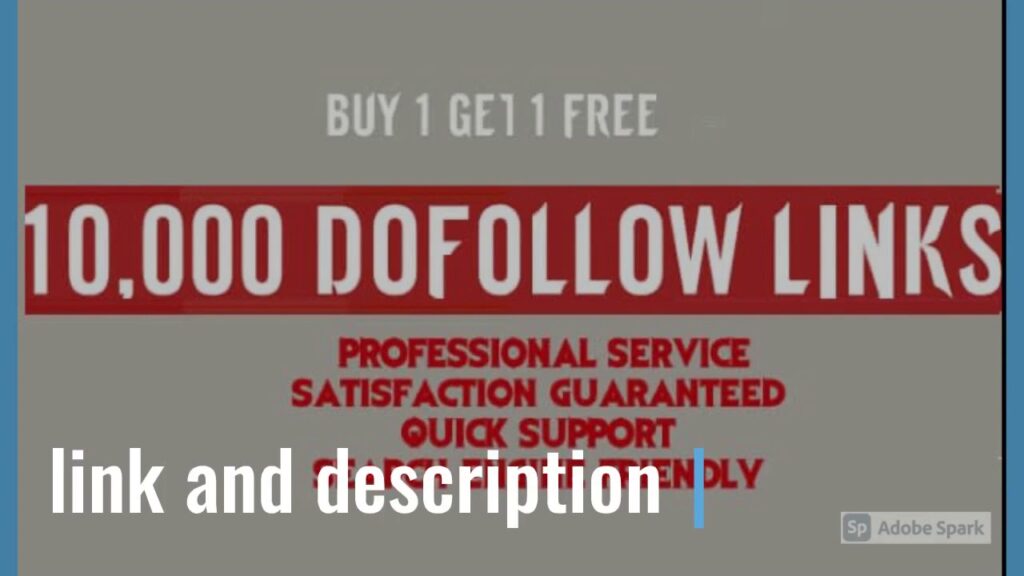 I will create 10,000 dofollow seo backlinks