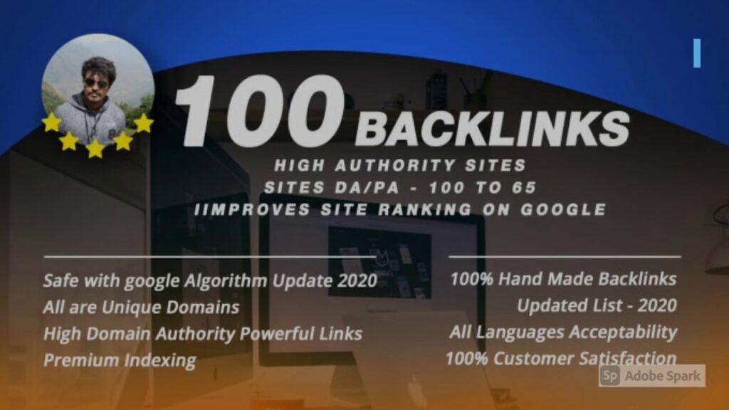I will rank higher in google with 110 high authority seo bac