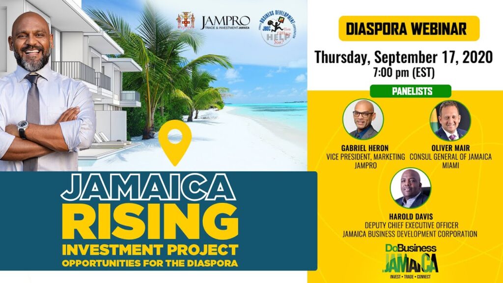 Jamaica Rising: Business Opportunities for the Jamaican Diaspora (Webinar)