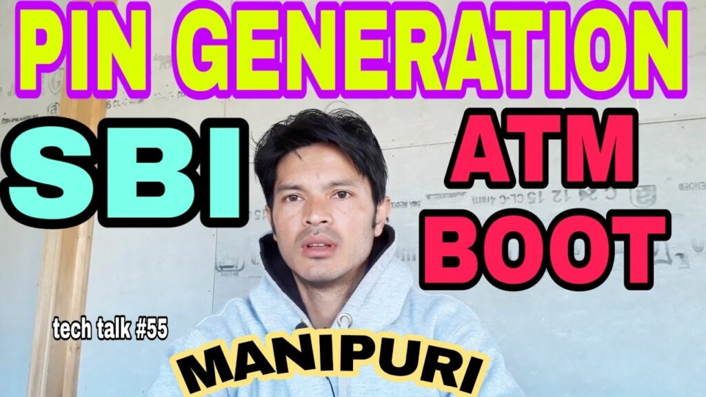 PIN code generation process at ATM boot [MANIPURI] || SBI pin code generation method