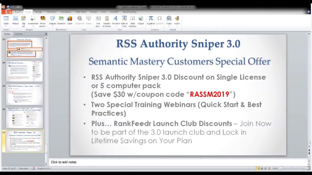 RSS Authority Sniper 3 + RankFeedr with Geotagging