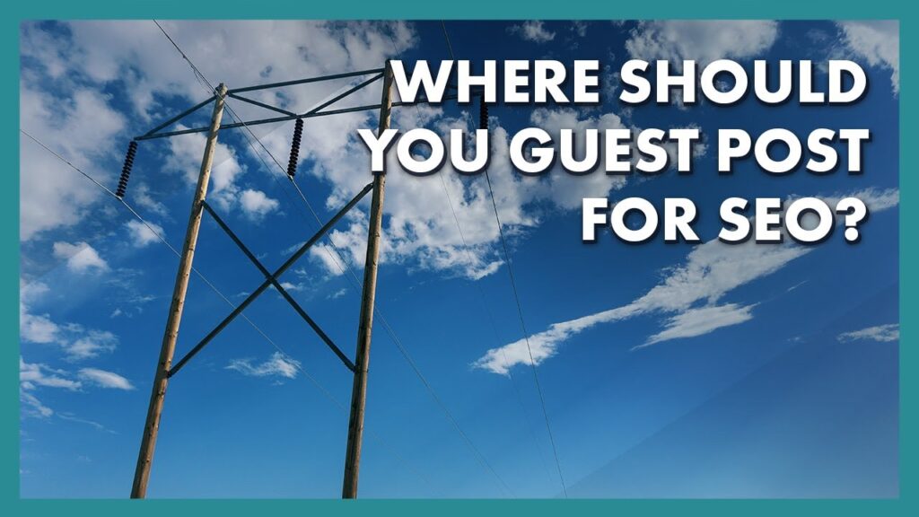 SEO Guest Posting: High Authority Site or Same Category?