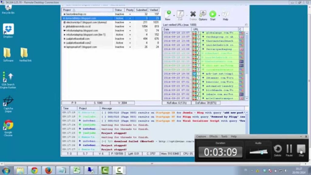 Tutorial cara menggunakan GSA Search Engine Rangker