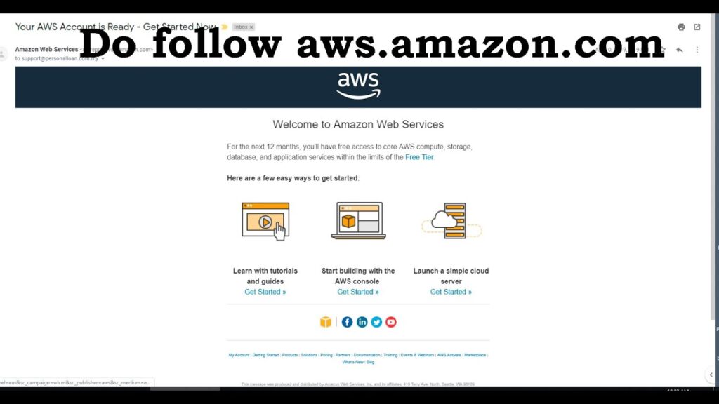 Amazon AWS Backlink (Do follow) Free