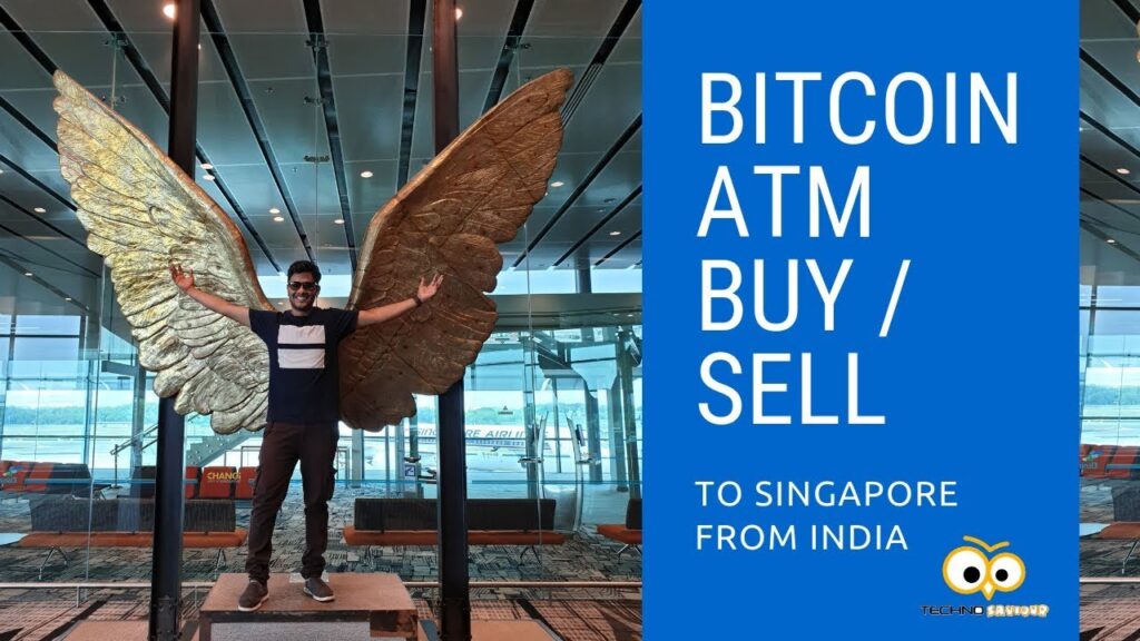 Buying Bitcoin from ATM !! #Singapore