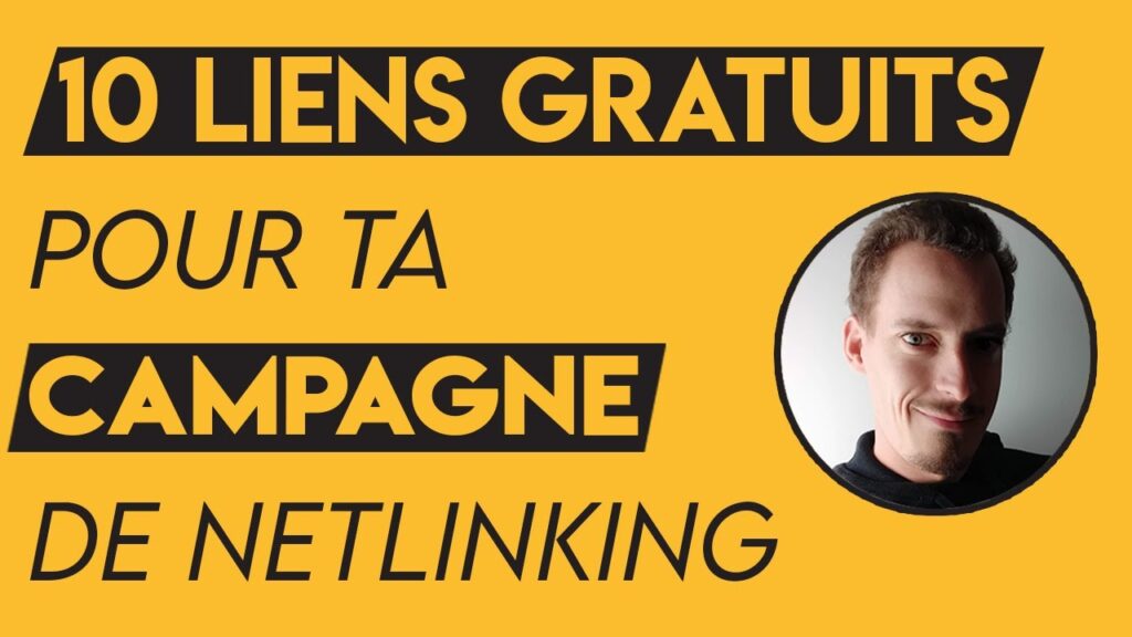 Campagne de Netlinking : JE T'OFFRE 10 BACKLINKS !