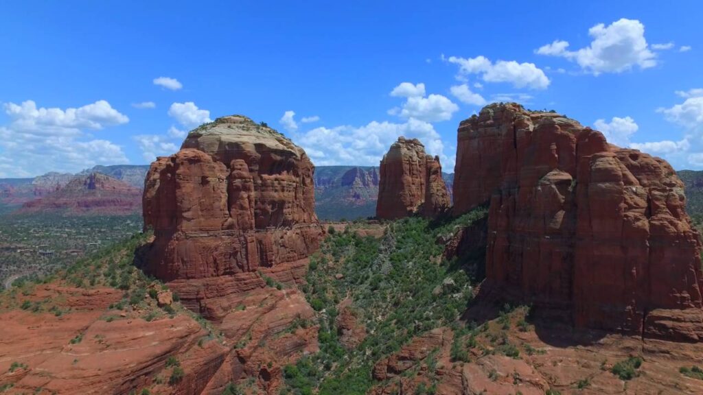 Cathedral Rock in Sedona flown with a DJI Inspire 1