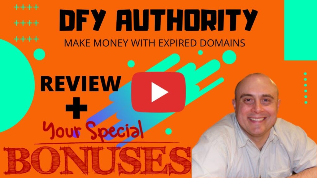 DFY Authority Review! Demo & Bonuses! (How To Make Money With Expired Domains In 2021)