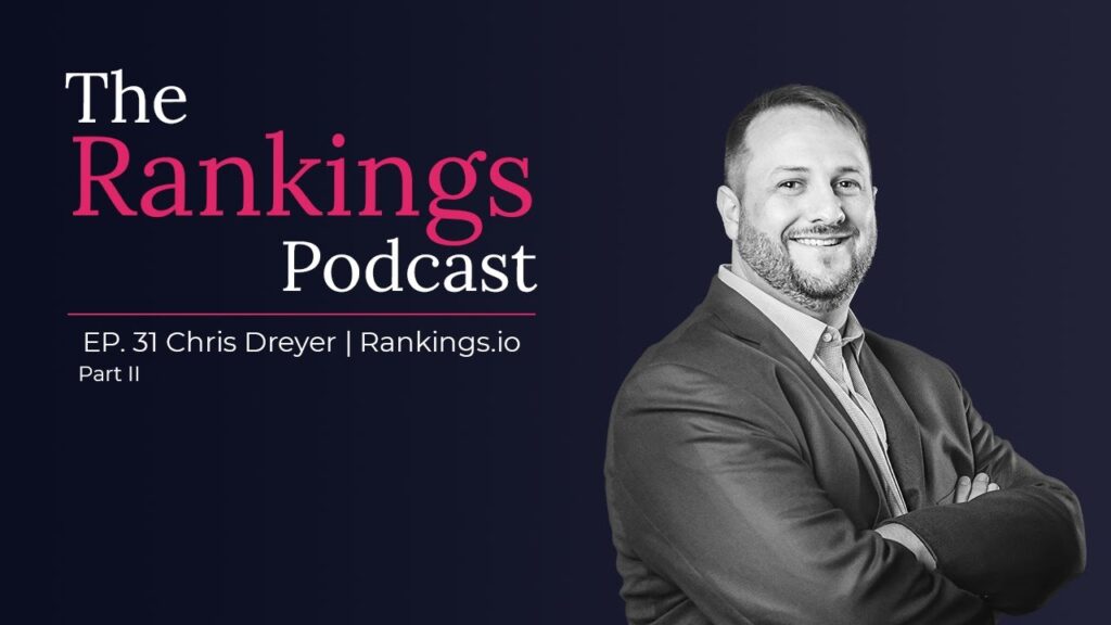 Ep. 31: Chris Dreyer, Rankings.io - Part II. - Content Marketing for Attorneys