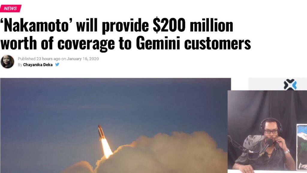 Gemini Offers $200 M Insurance.  Indian Cryptocurrency Case Turns Optimistic.  SFOXLaunches for HNWI
