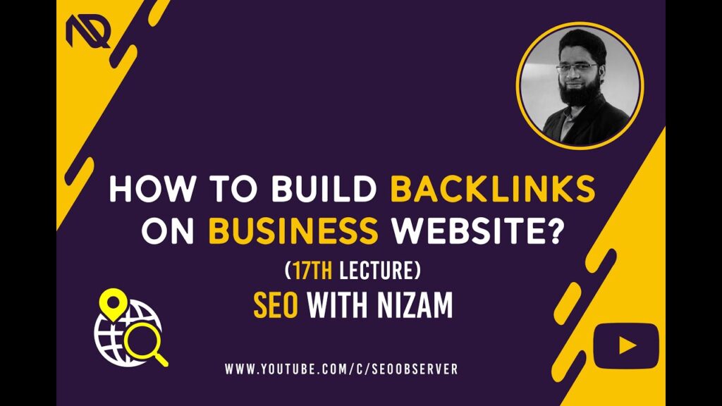 How to build Backlinks on Business Site? (17th Lecture) - Urdu/Hindi