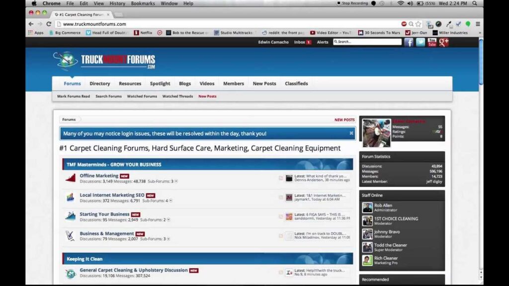 How to make a post on a forum  (TMF)