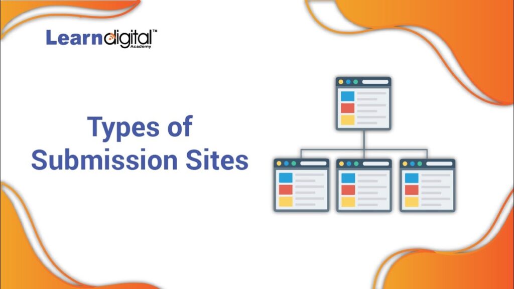 Types of submission sites for SEO backlinks? Introduction to Submission sites Learn Digital2020