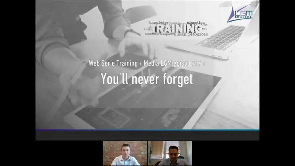 WEBINAR: Implementation and ROI of a training course | LGM Digital