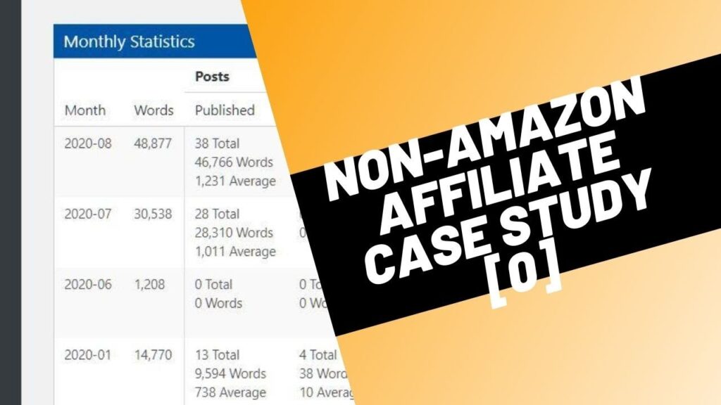 Authority Site Case Study Episode 0: The Pre-Introduction to the Non-Amazon Affiliate Website
