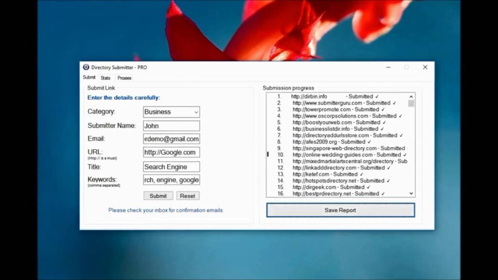 Directory Submitter Pro Review Demo - Automatically Build Backlinks
