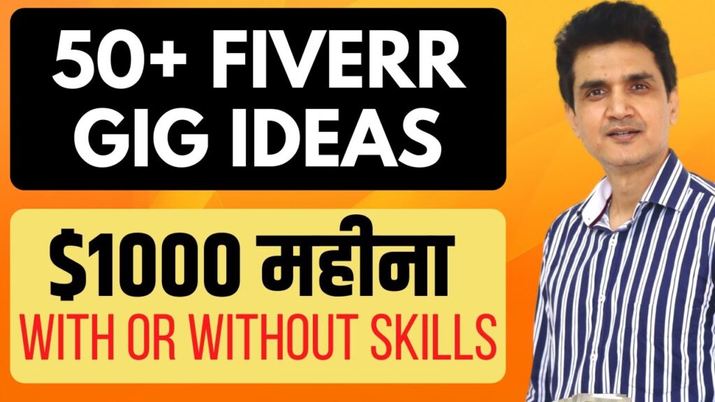 Earn $1000 Monthly with Fiverr - Best Online Freelance Jobs from Home (50+ Ideas)