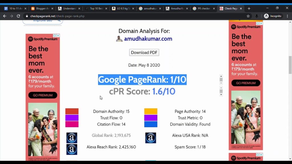 Free Digital Marketing Course | Module 9   Understanding PageRank Domain Authority and Page Rank