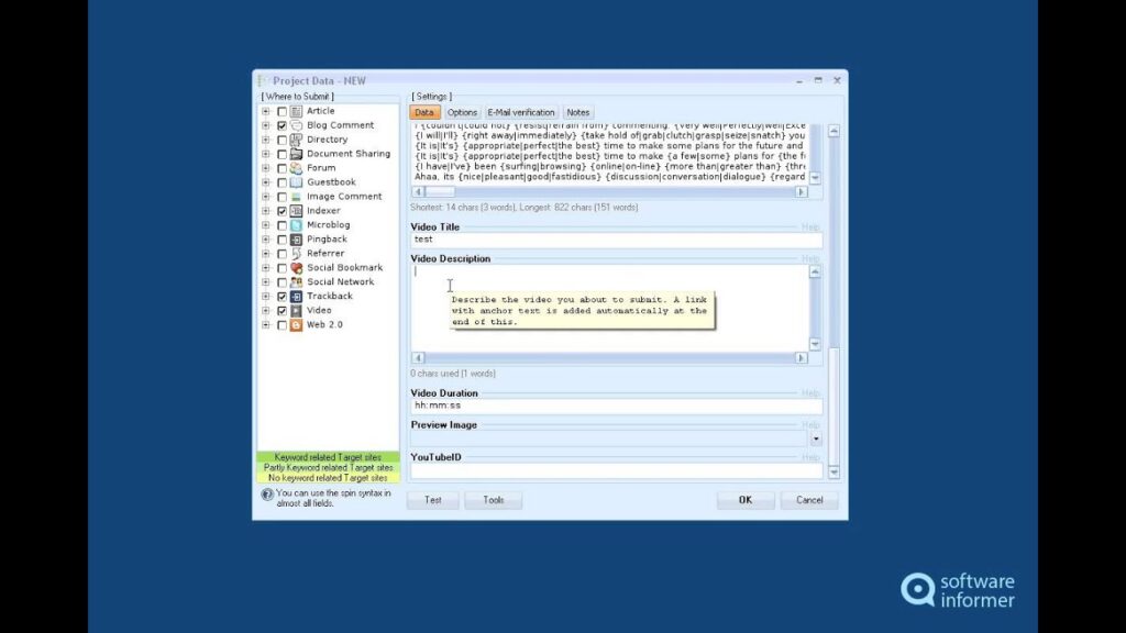 GSA Search Engine Ranker video tutorial