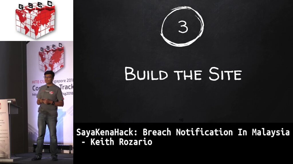 #HITBGSEC 2018 COMMSEC: SayaKenaHack: Breach Notification In Malaysia - Keith Rozario