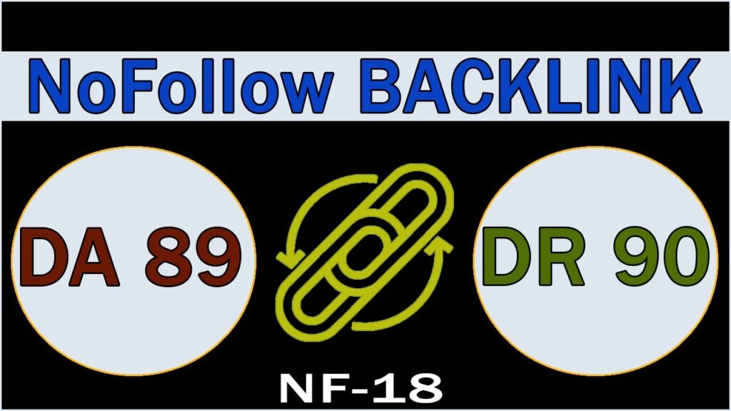 High Domain Authority Nofollow Backlink | DA 89 | DR 90