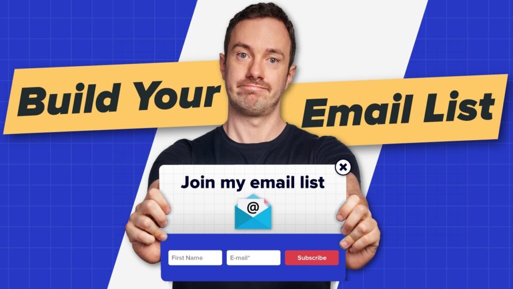 How To Build An Email List (FAST) Using Opt-In Pop Ups