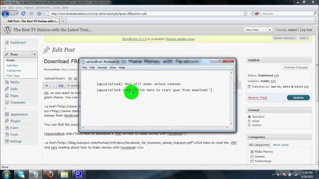 How to install WP Social Lock - Automatic Backlinks and Viral Social Media Traffic