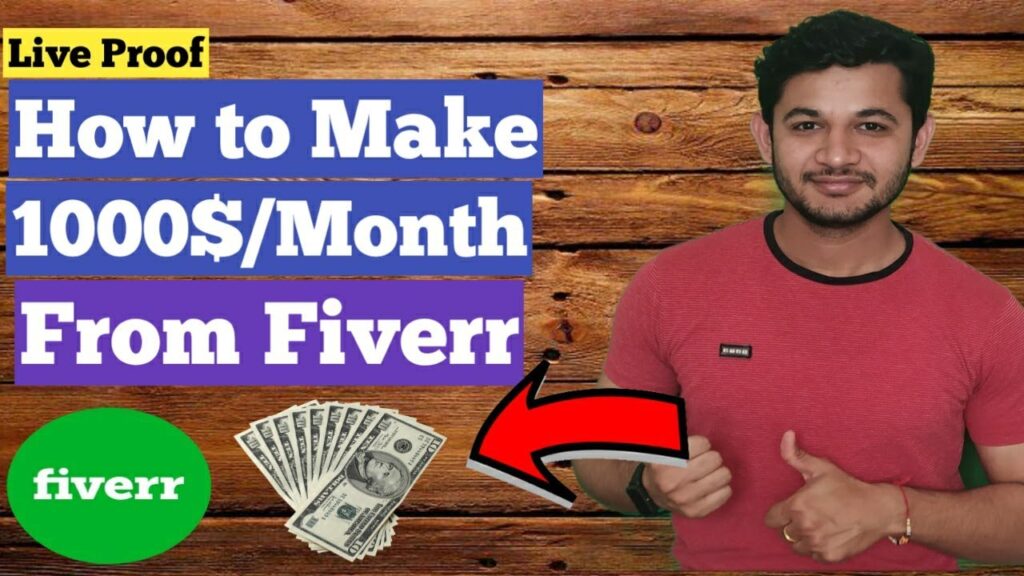 How to make money from Fiverr -1000$/Month? Live Proof