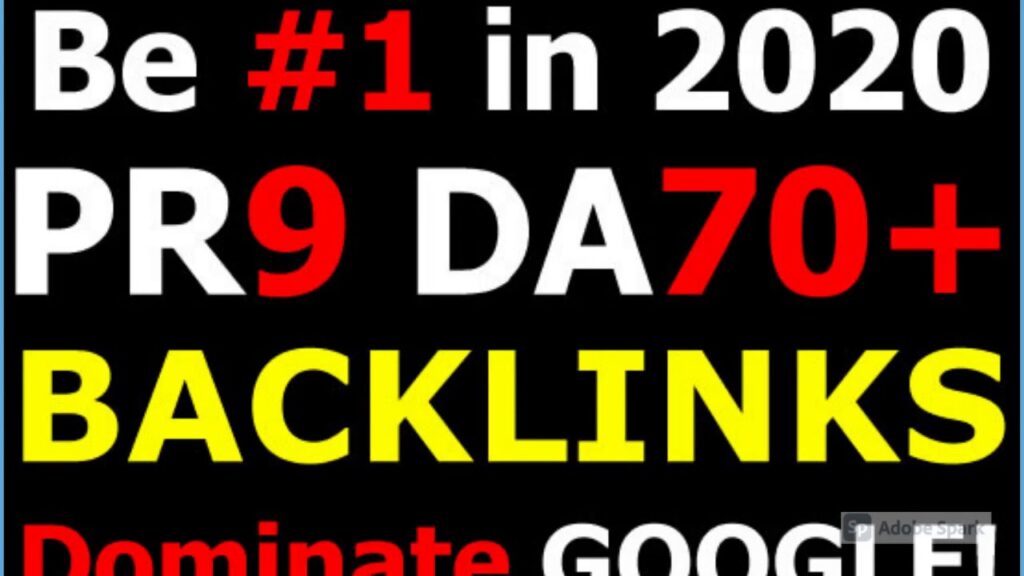 I will top quality dofollow SEO backlinks high da DR authority white hat link building