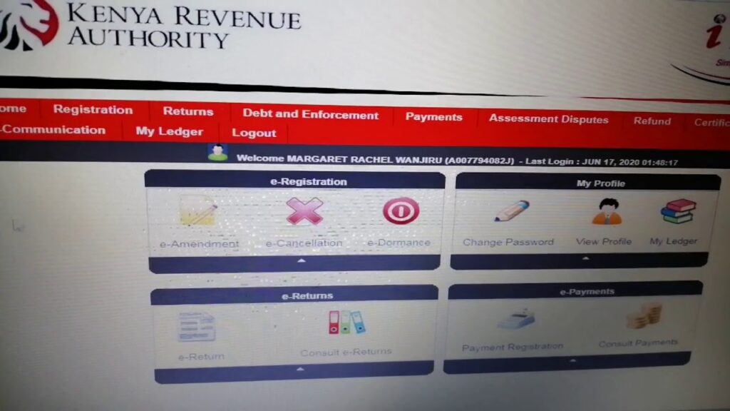 KRA/ITAX: INTRODUCTION TO KENYA REVENUE AUTHORITY WEBSITE