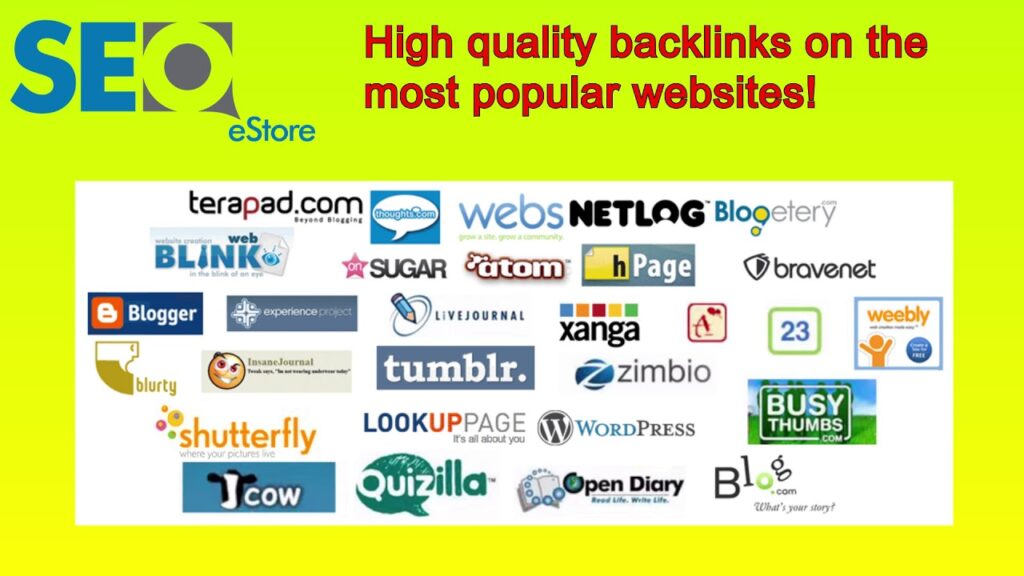 SEOeStore - Cheapest backlinks on the market!