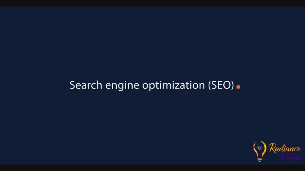 Search Engine Optimization at radiance vision seo