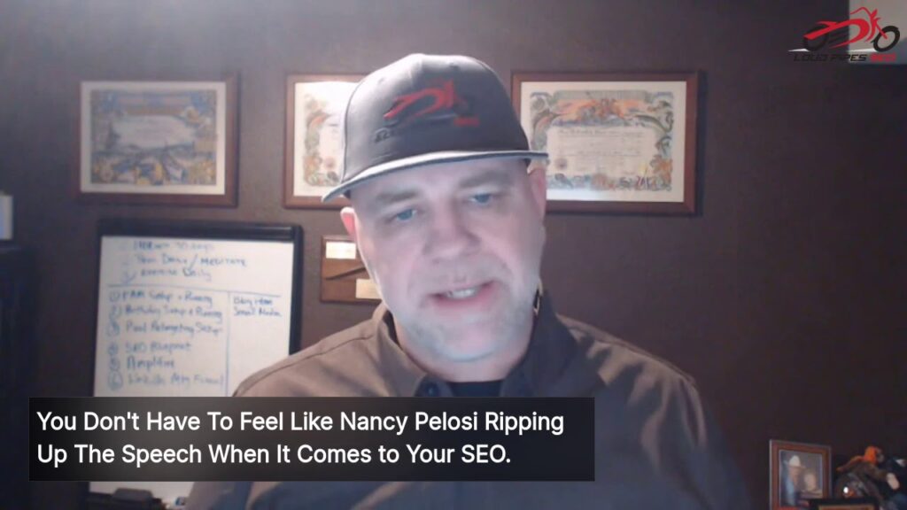 You Don't Have To Feel Like Nancy Pelosi Ripping Up The Speech When it Comes To Your SEO