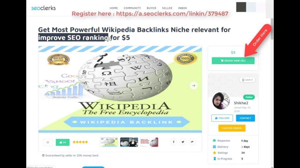 Get Most Powerful Wikipedia Backlinks Niche relevant for improve SEO ranking On